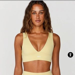 Set Active Palmer Dip Bra & Biker Shorts